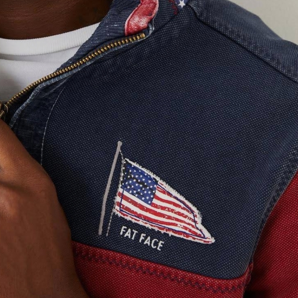 Airlie Fat Face Quarter Zip Gem